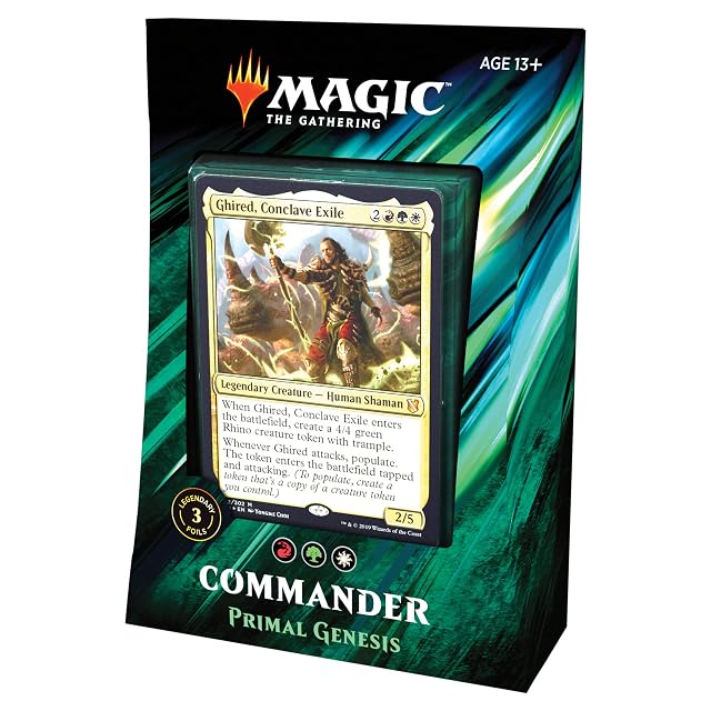 Foto 4 de 5 de Wizards of the Coast MTG - Commander 2019 Deck Display (4 Decks) - English