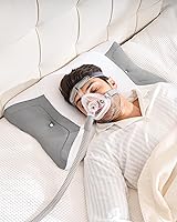 Vista 9 de Almohada CPAP para dormir de lado, almohada de apnea del sueño HSA/FSA para todos los usuarios de máscaras CPAP para reducir fugas de aire, presión
