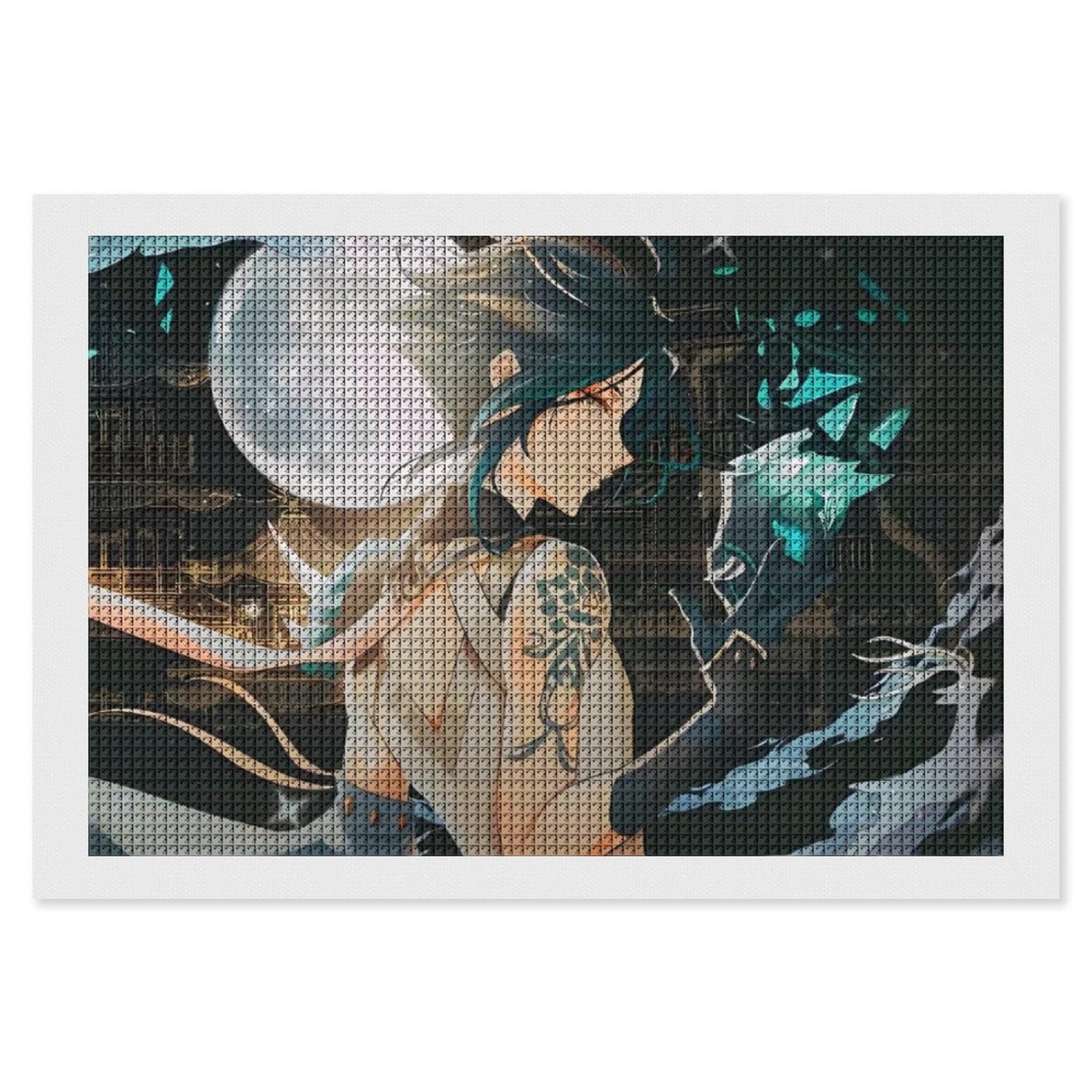 Amazon | 原神 ダイヤモンドアート ダイヤモンドアート キット 全面貼