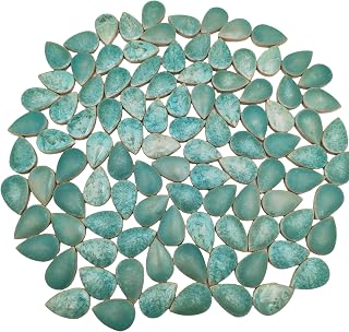 Ice crystal green ceramic raindrop mosaic tiles