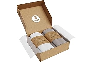 Halo Bassinet Sheet - 100% Organic Jersey Knit Cotton (2 Pack, White & Grey)