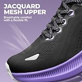 NORTIV 8 Women’s Slip On Trail Running Hiking – Mud- and rock-ready 3.5mm lugs