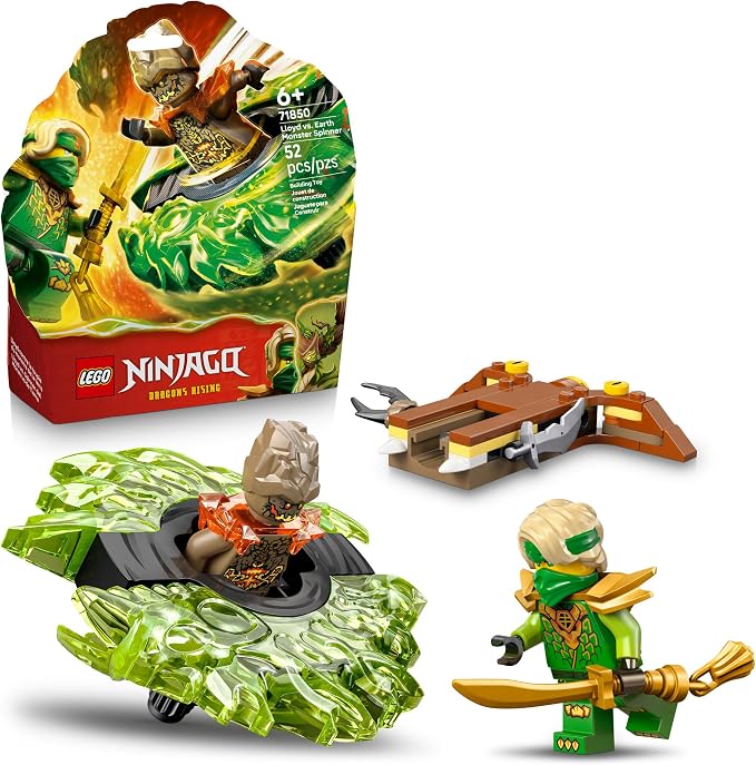 LEGO NINJAGO Lloyd vs. Monstro da Terra, Brinquedo de Batalha 71850