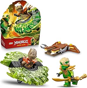 LEGO NINJAGO Loyd vs. Earth Monster Spinner Building Toy for Boys &amp; Girls - Ninja Toy Figures &amp; Playset for Kids, Ages 6+ - Includes 2 Minifigures for Pretend Play - Gift Idea for Birthdays - 71850