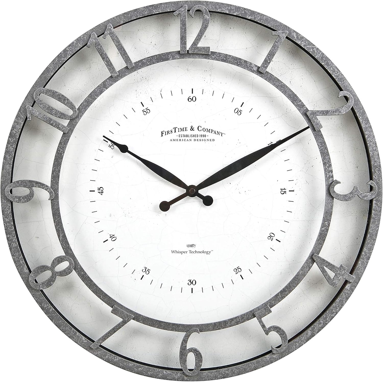 FirsTime & Co.® Kensington Wall Clock : Home & Kitchen