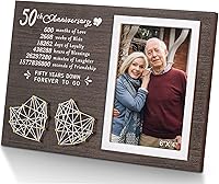 Vista 9 de Yakucho Regalos de boda para parejas - Marco de clip para fotos de 14 aniversario