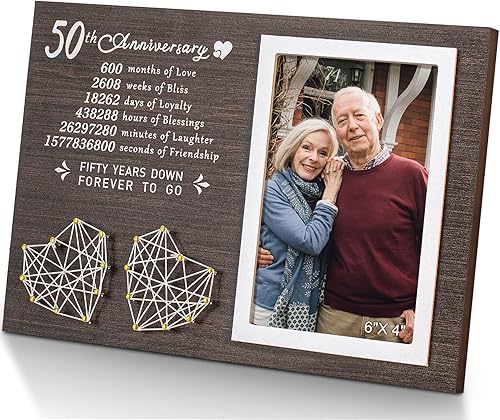 Miniatura 9 de Yakucho Regalos de boda para parejas - Marco de clip para fotos de 14 aniversario