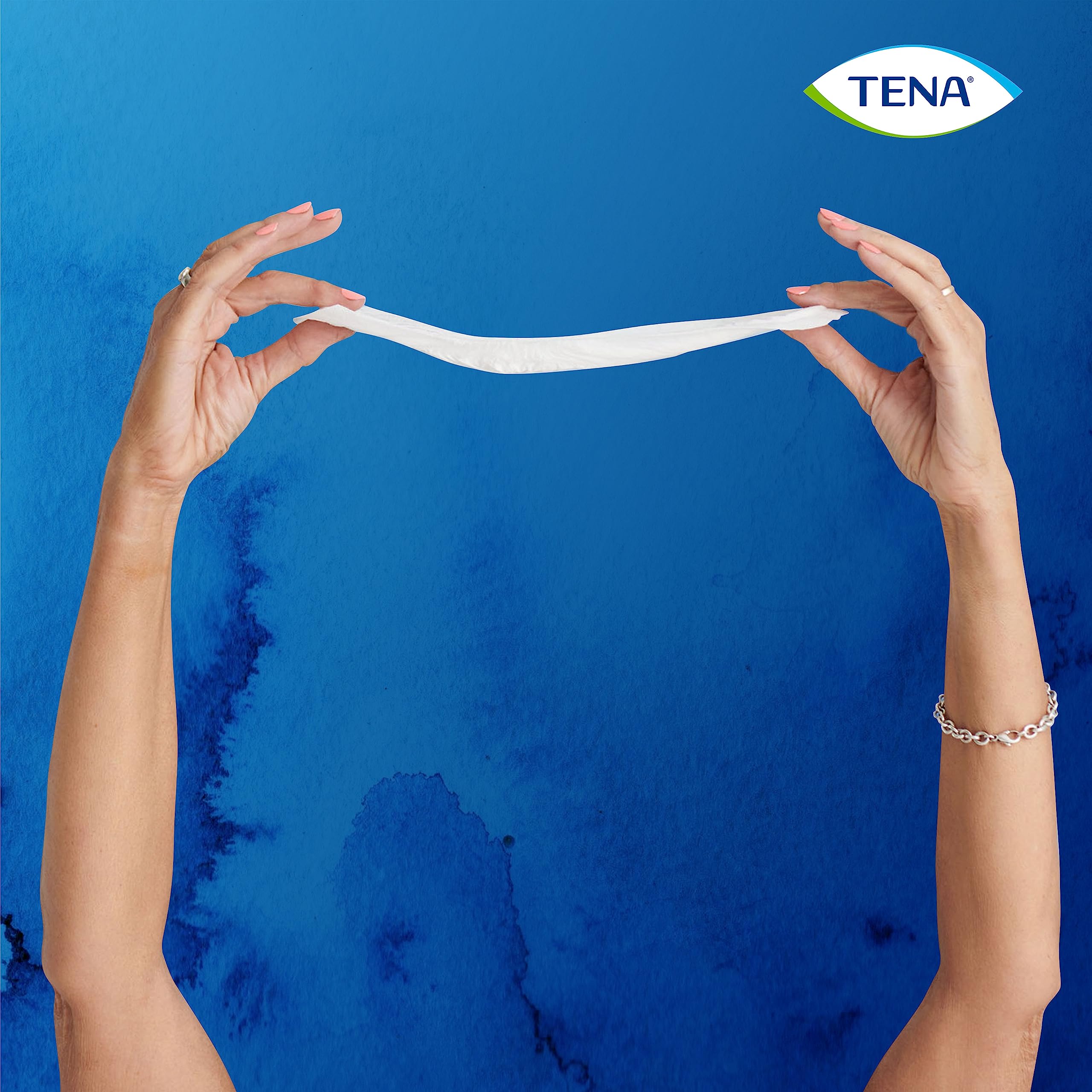 TENA Discreet Extra Plus - 96 Einlagen im Monatspaket (6 x 16 Stück), einzeln verpackt - Hygieneeinlagen für Frauen - bei mittlerer Blasenschwäche und Inkontinenz