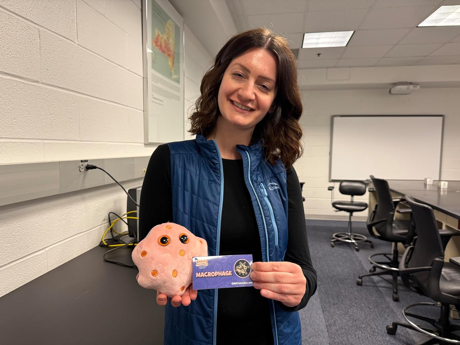 GIANT MICROBES Macrophage Plush – Learn About Blood, Health and the Immune System, Memorable Gift for Friends, Family, Students, Doctors, Teachers and Scientists