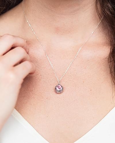 Miniatura 61 de Bottled Up Designs Handmade Vintage Lace Necklace, Recycled Vintage Bottle Glass, Sterling Silver, Eco Friendly, Made in USA, Birthday Gifts