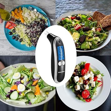 SOYAA Ketone Breath Meter, Digital Keto Tester for Fasting Routine | Digital PPM readout, strip-free breath sampling, reusable mouthpiece setup for keto, low-carb and fasting routine check-ins