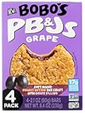 Bobos Oat Bars Snack Oat Pb&J Grape 4Pc, 8.4 oz