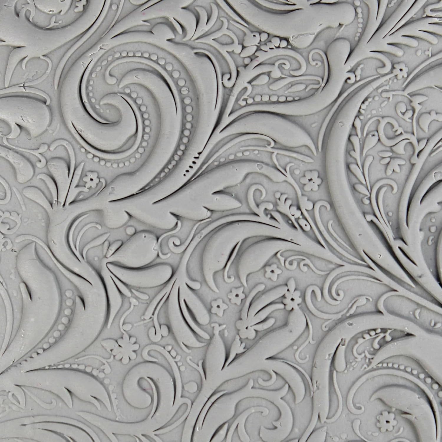 Timeless Patterns Collection Clay Texture Rollers 4-Pack (4") - Seamless Set #01 - Embossing Pattern Rollers for Polymer & Ceramic Clay, Pottery & Crafts