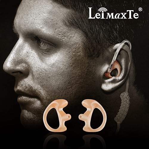 Miniatura 7 de XPR 7550 XPR 7550e APX 6000 APX 4000 XPR 6350 6550 7350e 7580e Auriculares para radio Motorola con tubo acústico y micrófono PTT con 2 pares de