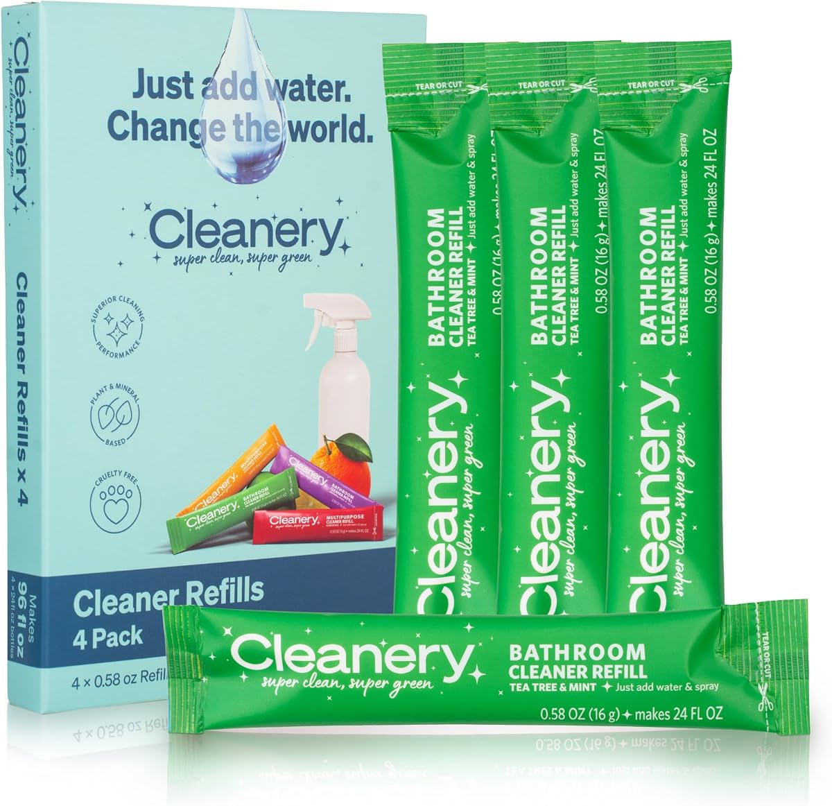 Tea Tree & Sage Bathroom Cleaner