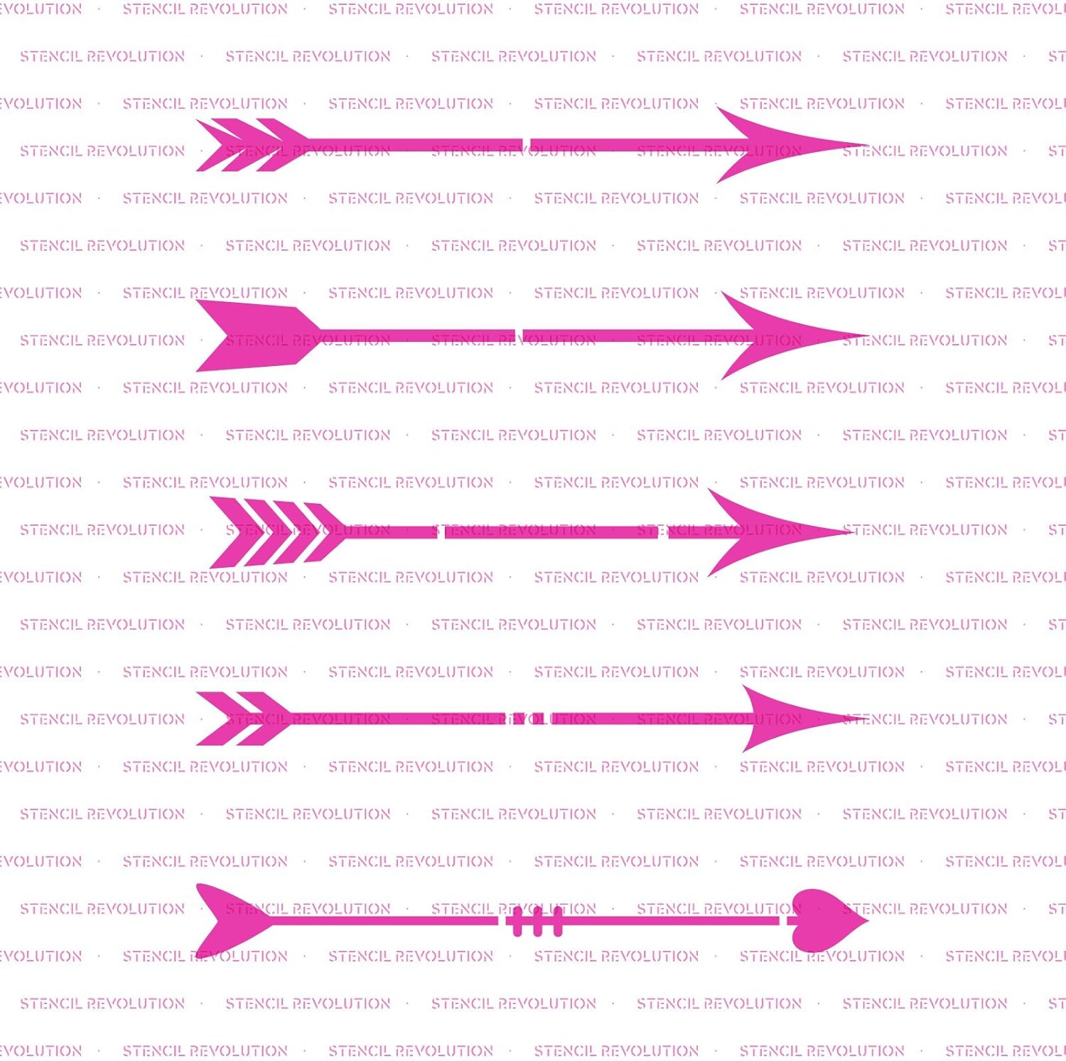 Arrows Stencil - Stencil Arrows, Stencil of Arrow, DIY Stencil Arrow, Arrow Stencil DIY, Arrow