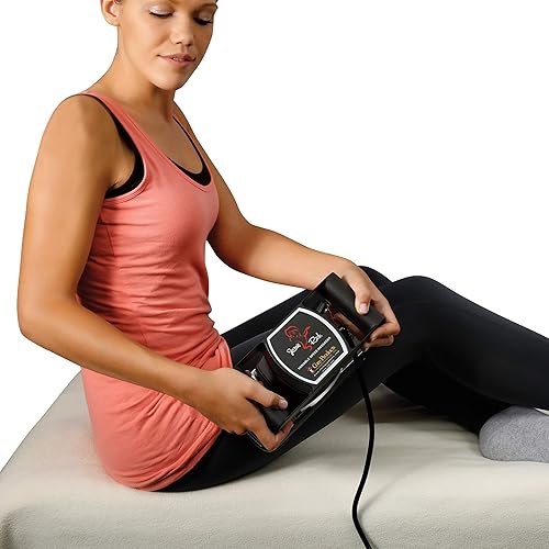 Miniatura 2 de Core Products Jeanie Rub Massager Deluxe Package - Masajeador eléctrico de velocidad variable para aliviar el dolor de tejido profundo, masaje de