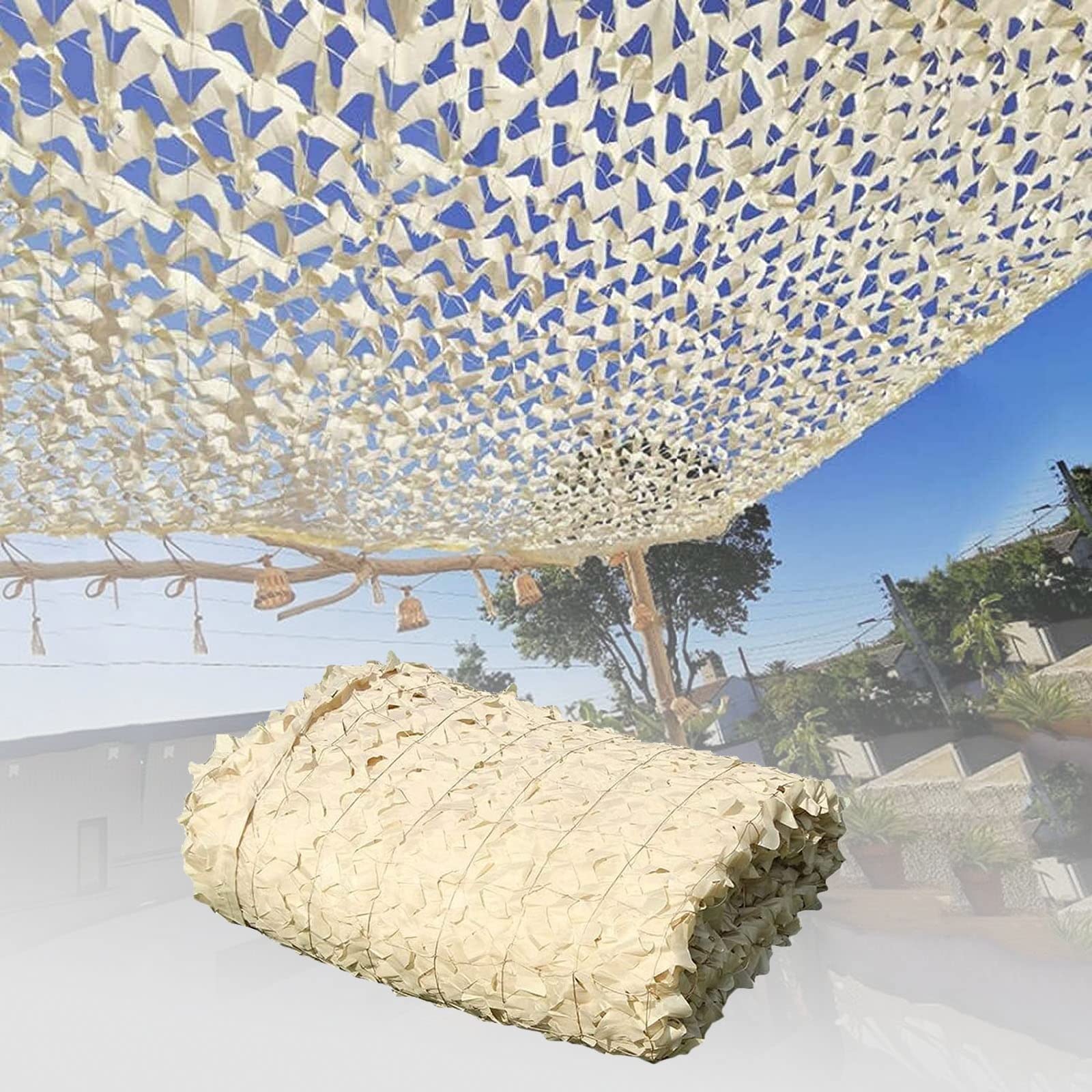 OUdini Gardene Net, 3X5M Camouflanet, Army Camouflanetting for Car Cover Hunting Shooting Camping