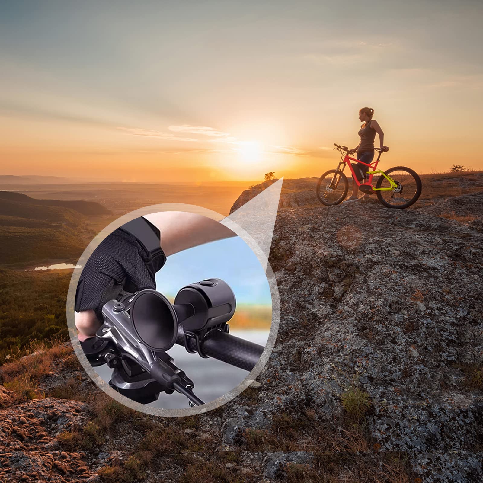 10 Fascette Elastiche In Silicone Per Bici - Multiuso Per Luci, Cellulare E Borraccia - Kit Fissaggio Universale 3 Stili (HLD, C, Lunghe) - 2