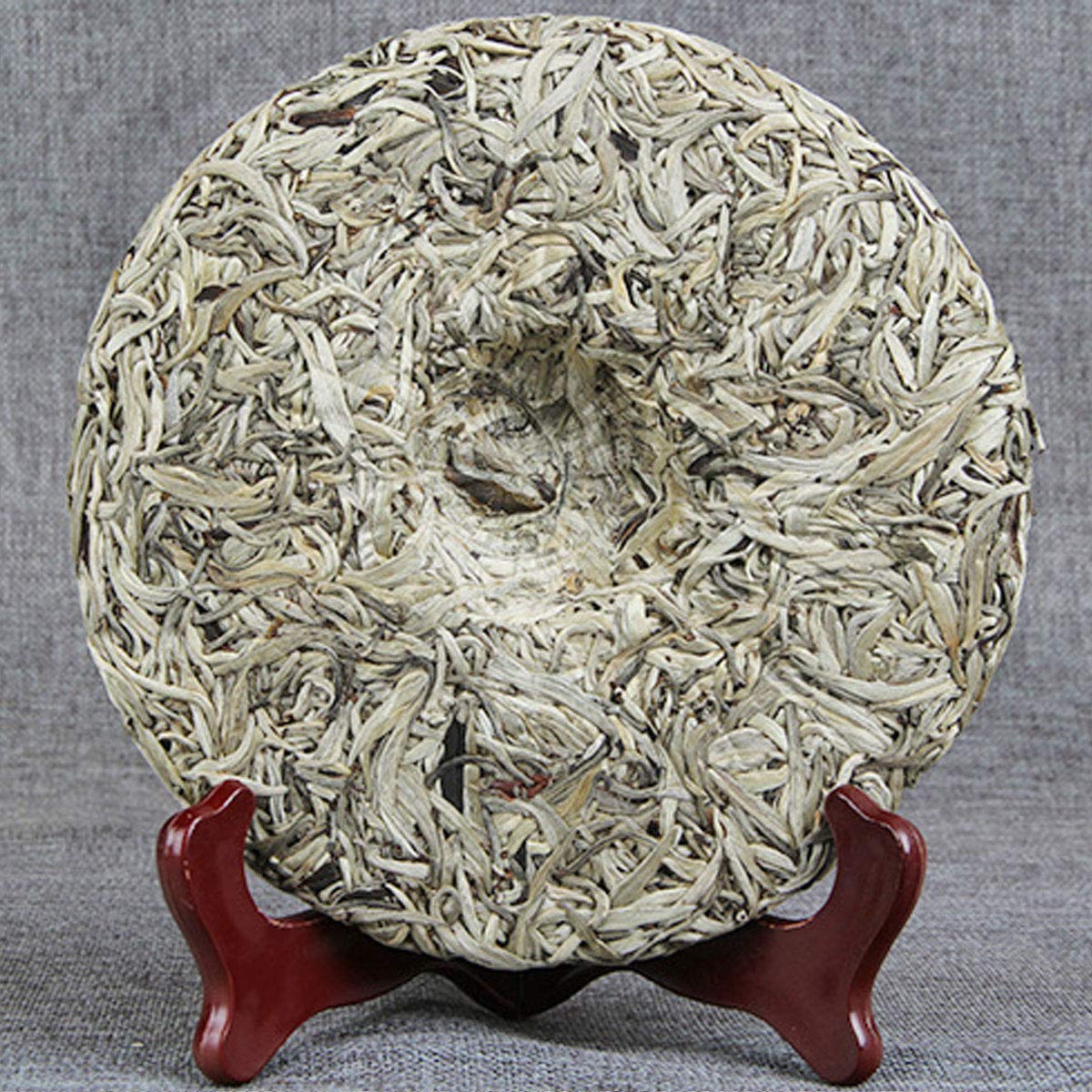 Chinesischer Pu'er Tee 357g （0.787LB） Roher Puer Tee Grüner Tee Moonlight weißer einzelner Knospentee Alte Bäume Pu Erh Tee Gesundheitswesen Pu er Tee