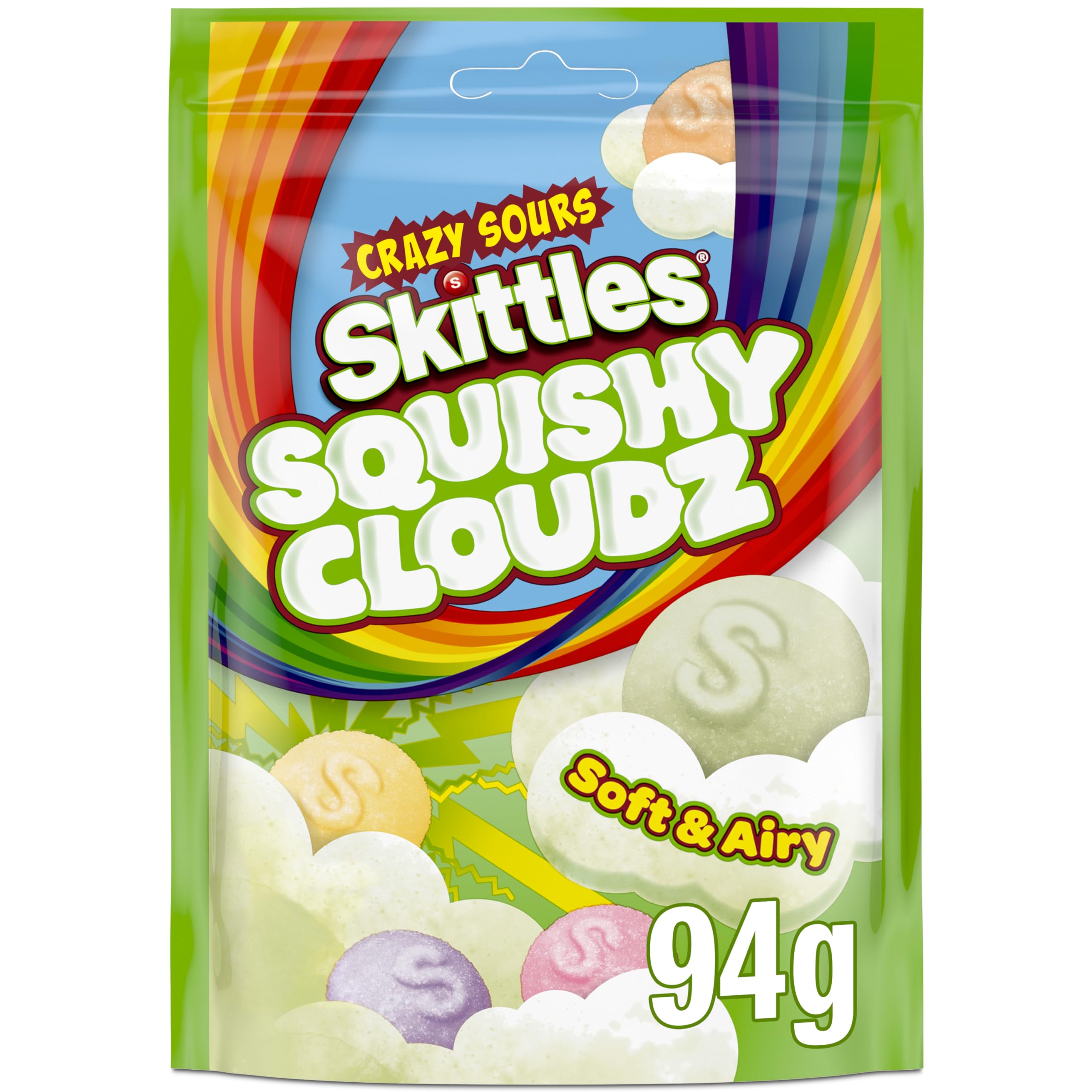 Skittles Crazy Sours Squishy Cloudz