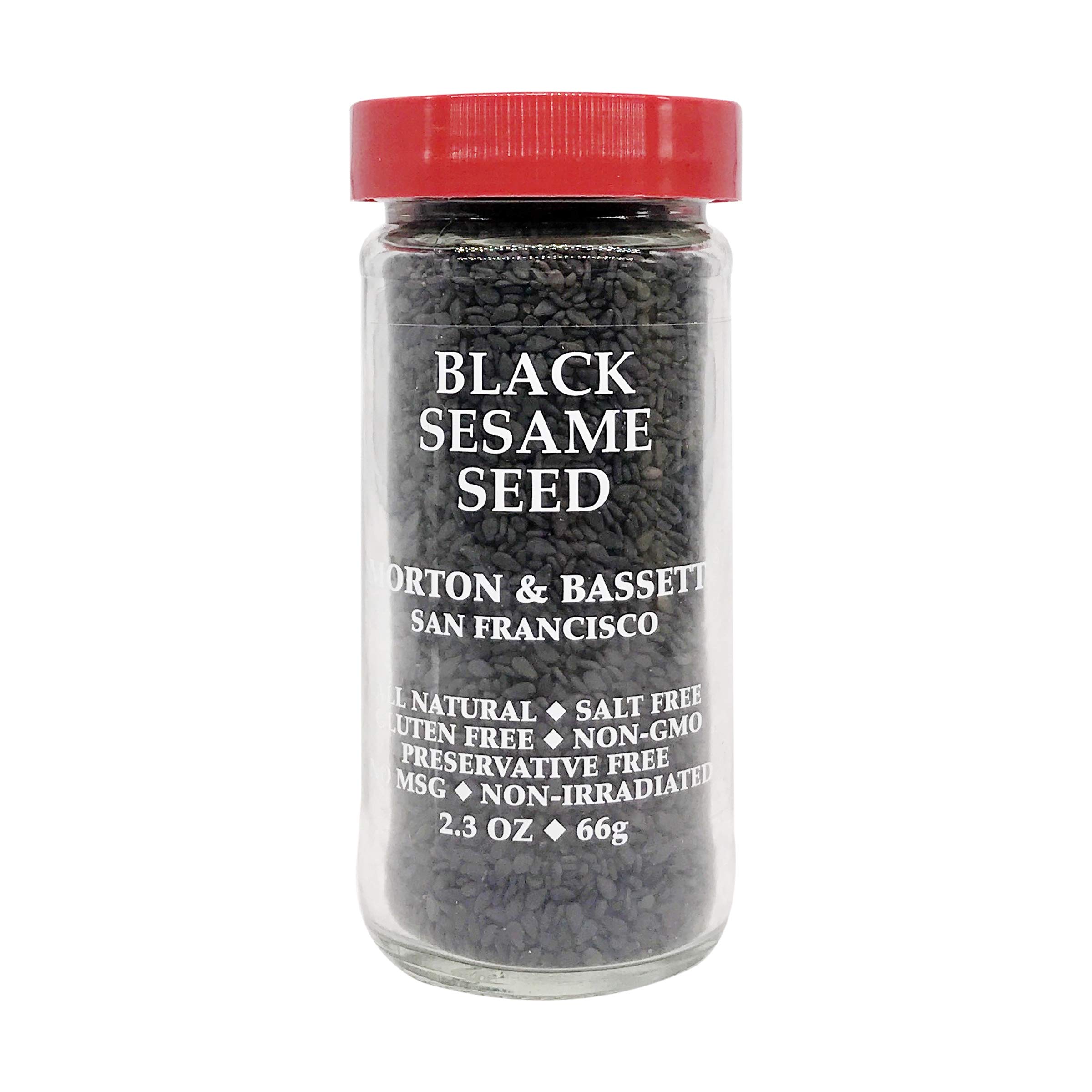 Morton & Bassett, Black Sesame Seeds, 2.3 Oz