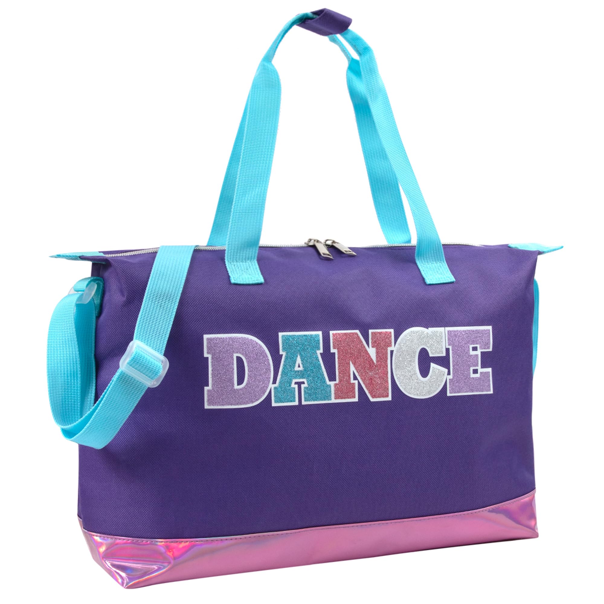 Garment Dance Shoulder Bags for Girls Teen Dancers Costumes Boys Holographic Glitter Dance Bag for Kids