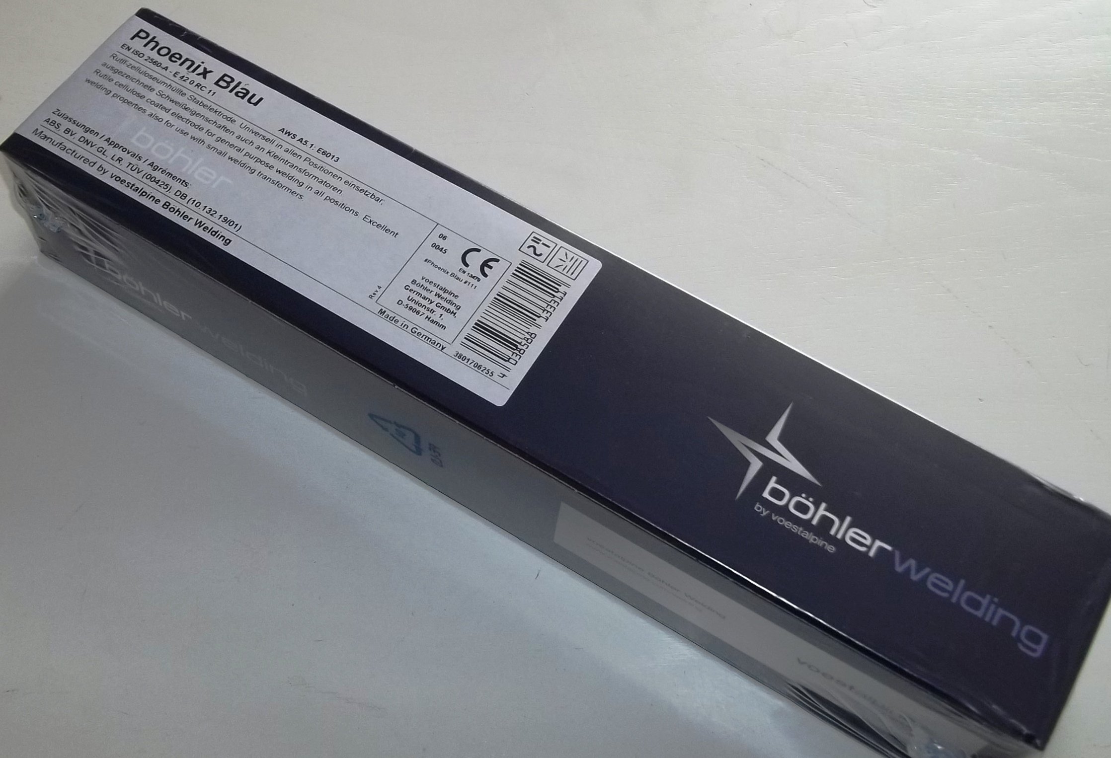 Elettrodo 2,5 x 300 mm Phoenix blu 275 pezzi