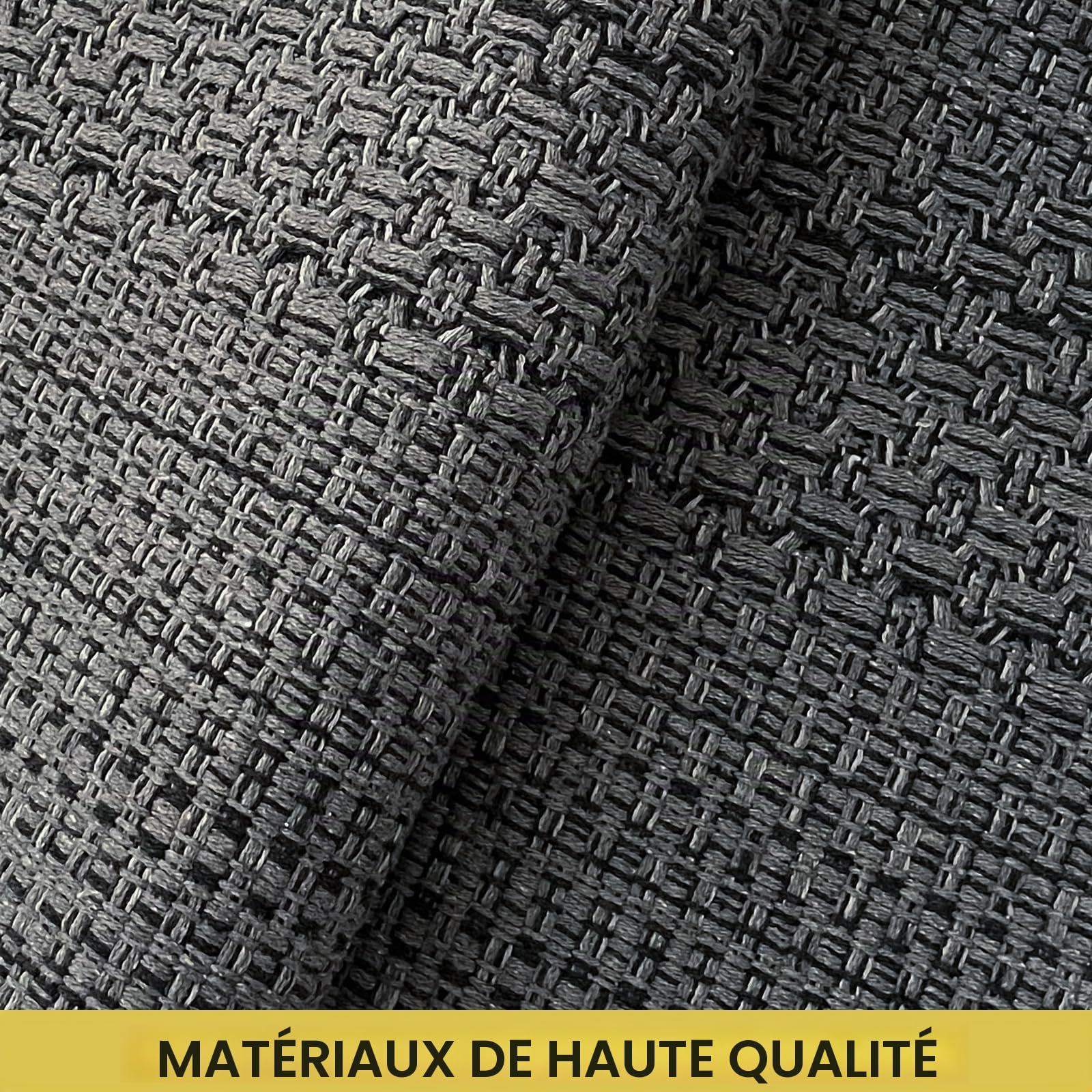 Tapis Cuisine Lavable 60x180cm, Tapis de Salon en Coton, Tapis Couloir en Machine, Facile à Nettoyer pour Couloir, Buanderie, Chambres à Coucher, Passage, Gris