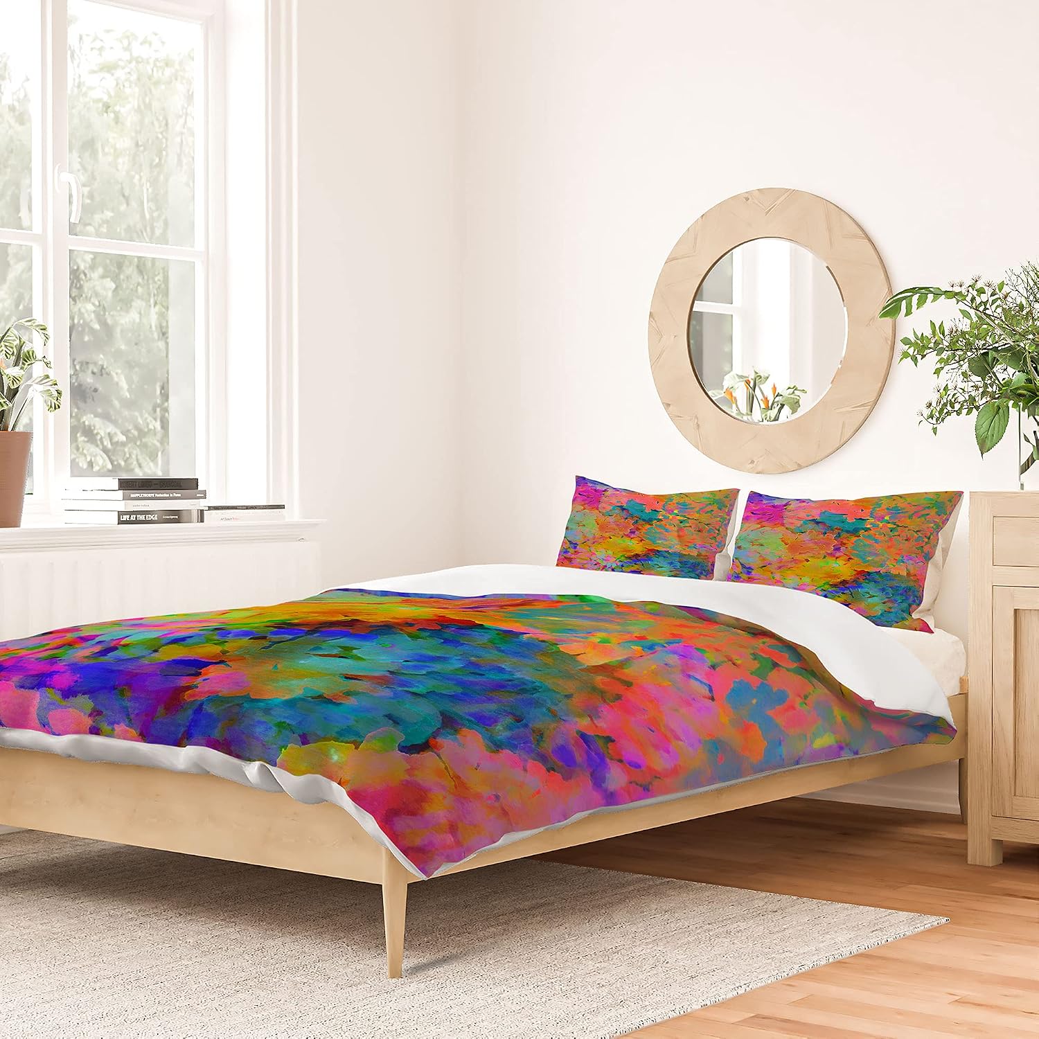 Deny Designs Cotton Duvet, Amy Sia Venice Beach, Queen