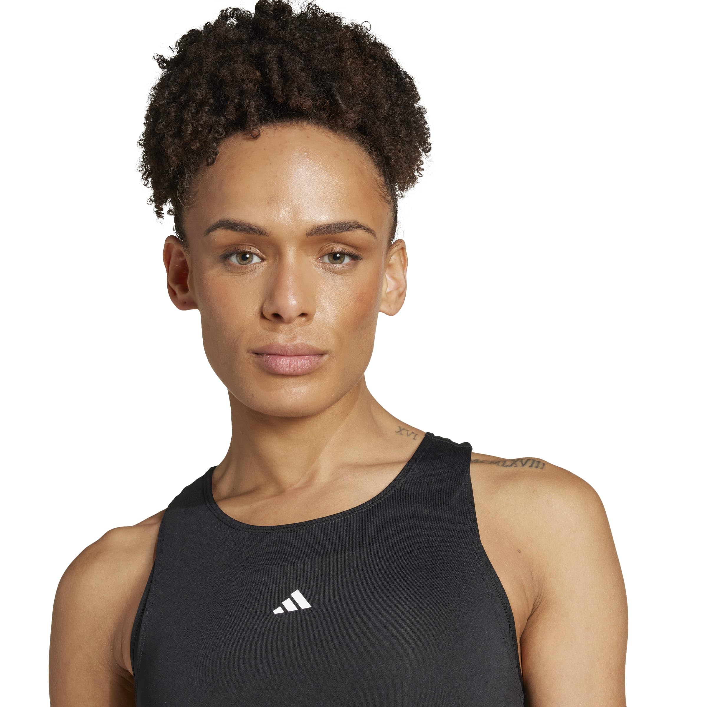 adidas Kobiety TECHFIT Racerback Training Tank Top, BLACK, S