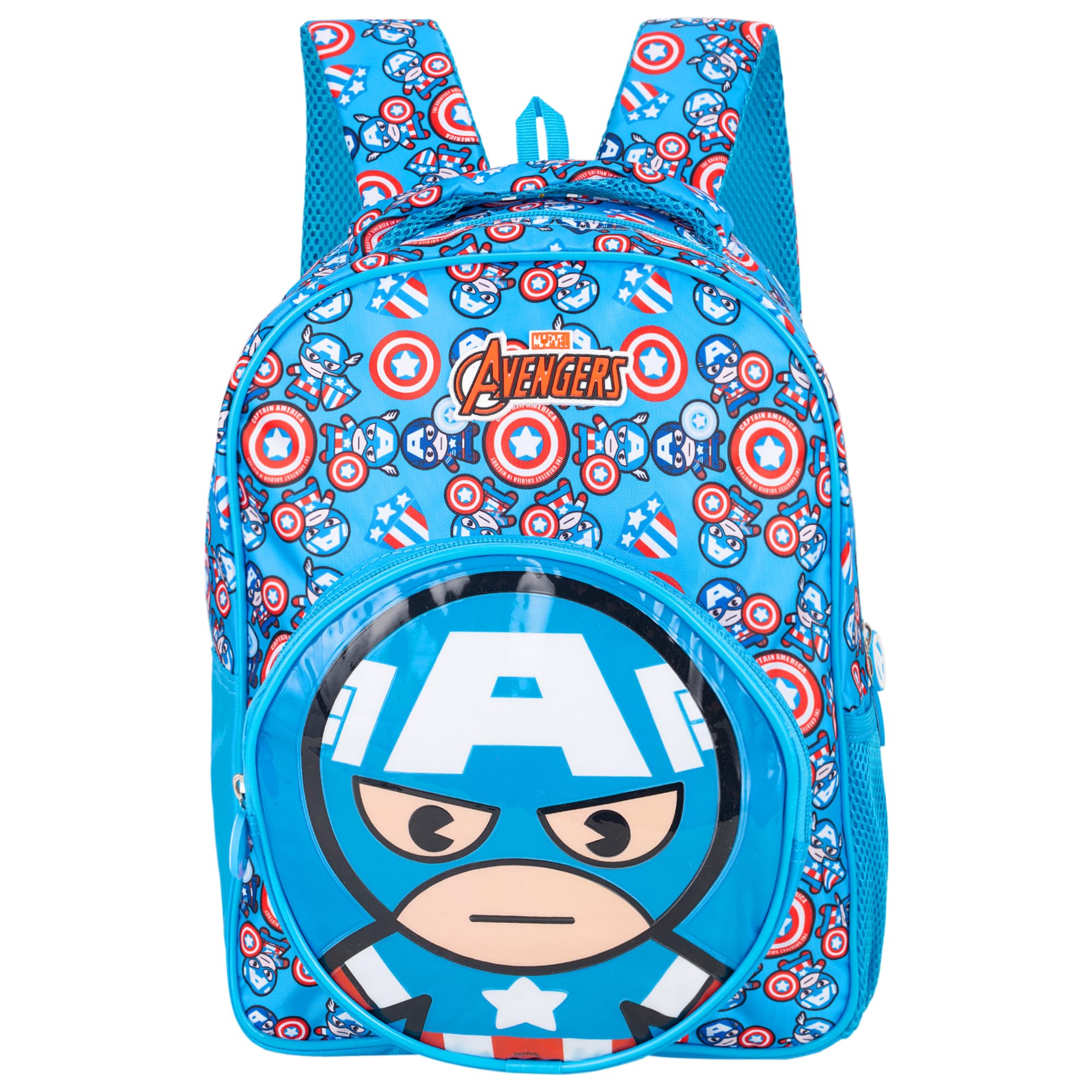 striders Captain America 13 Inch School Bag for Kids Marvel Avengers New 2026 Edition Backpack-picture-30