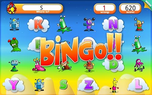 ABC Letters, Numbers, Shapes and Colors with Mathaliens: Preschool All-In-One Learning Adventure A t
