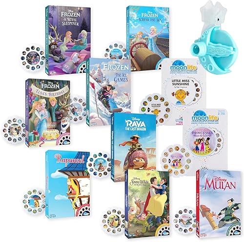 Vista 11 de Moonlite - Miniproyector de cuentos con 10 historias clásicas, una manera mágica de leer juntos, libros de cuentos digitales, efectos de sonido