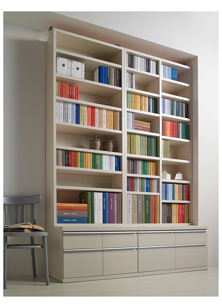 フナモコ　新品未使用　 ハイタイプ　幅75cm 高さ180cm 完成品 フナモコ コミックシェルフ ハイタイプ 【幅75×180cm】 ホワイト