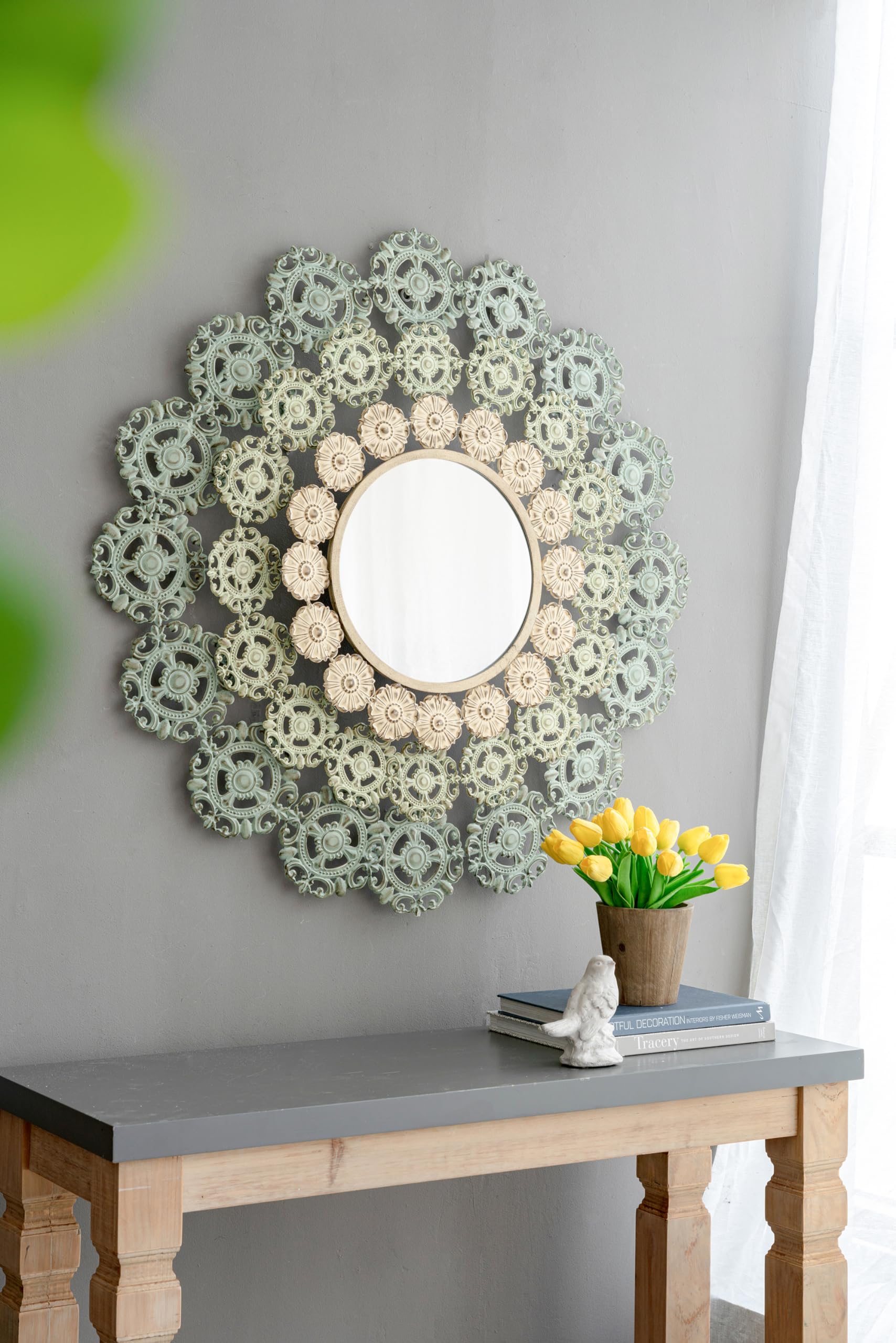 GOWE D38x3.5 McGuire Medallion Mirror