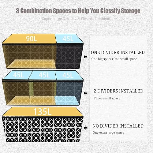 Miniatura 5 de Caja grande de juguetes, contenedores plegables de almacenamiento de juguetes con tapas, cajas de almacenamiento plegables para juguetes, cestas