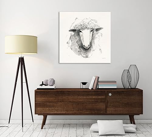 Miniatura 4 de Jaxson Rea "Life at Home VIII Vintage Cream Gallery Wrapped Canvas by Avery Tillmon, 48" x 48"