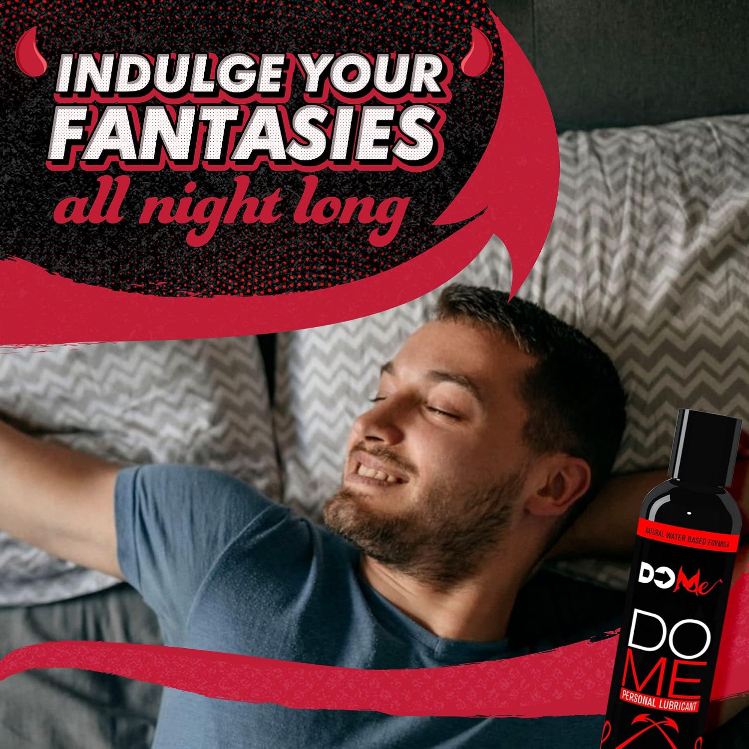 Do Me Premium Silicone Personal Lubricant - Silly - Extra Slippery Anal Lube for Backdoor Action - Best Silicone Sex Lube for Men, Women and Couples (4oz)