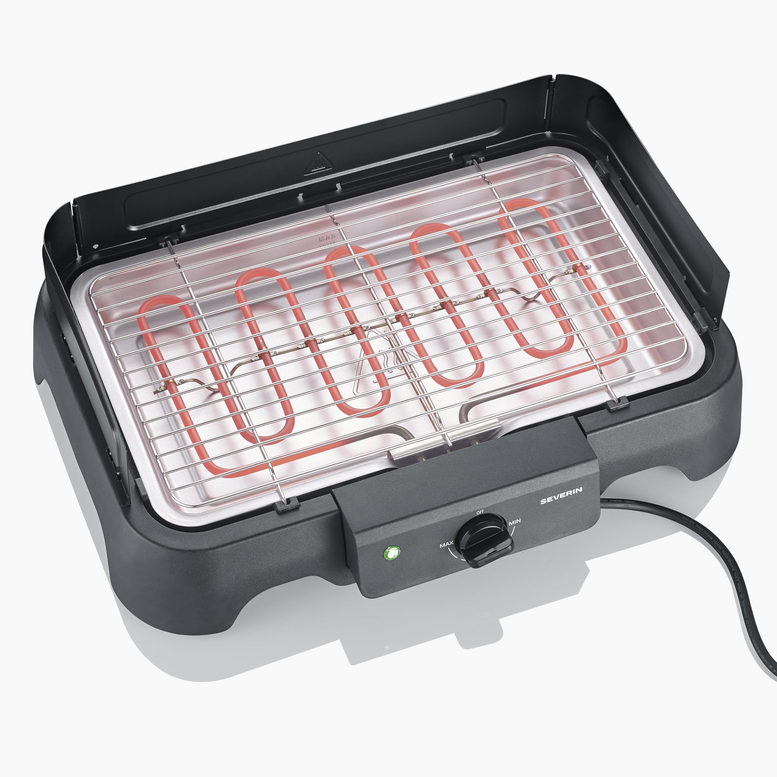 SEVERIN Barbecue elettrico da tavolo con griglia PG 8593