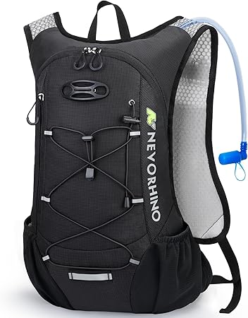 Lightweight Hydration Backpack, Running Backpack with 2L Water Bladder, Hydro Water Daypack for Cycling Hiking Rave for Men Women Lightweight Hydration Backpack, Running Backpack with 2L Water Bladder, Hydro Water Daypack for Cycling Hiking Rave for Men Women