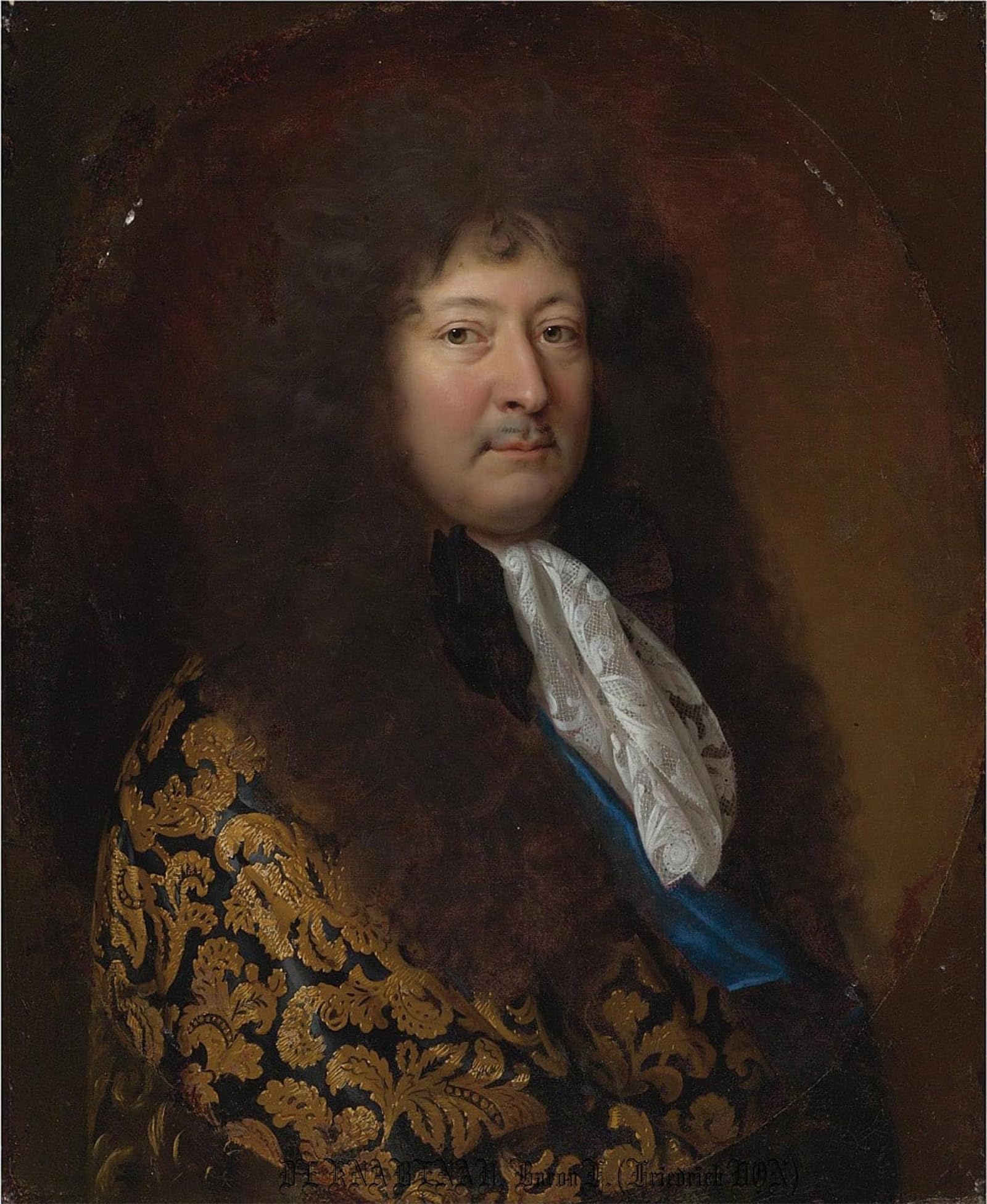 POSTERIIk Famous Animal Posters Vintage Picture Portrait of a Gentleman by Jean François De Troy Modern Wall Decor for Home Decor 60x90cm