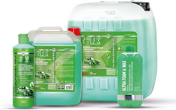 Divortex Alpha Foam Ph Neutral Polished Auto Shampoo 1 Lt
