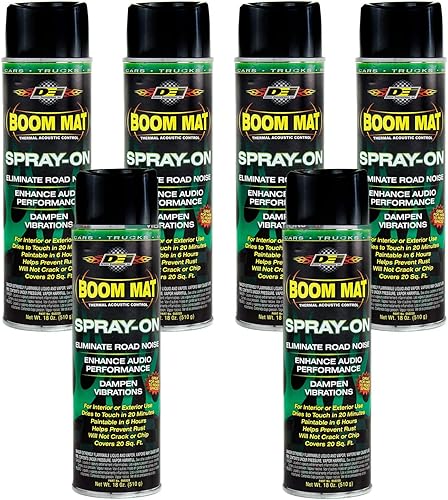 Tapete en espray Design Engineering 050220 Boom Mat para reducir el ruido y la vibración no deseadas en la carretera
