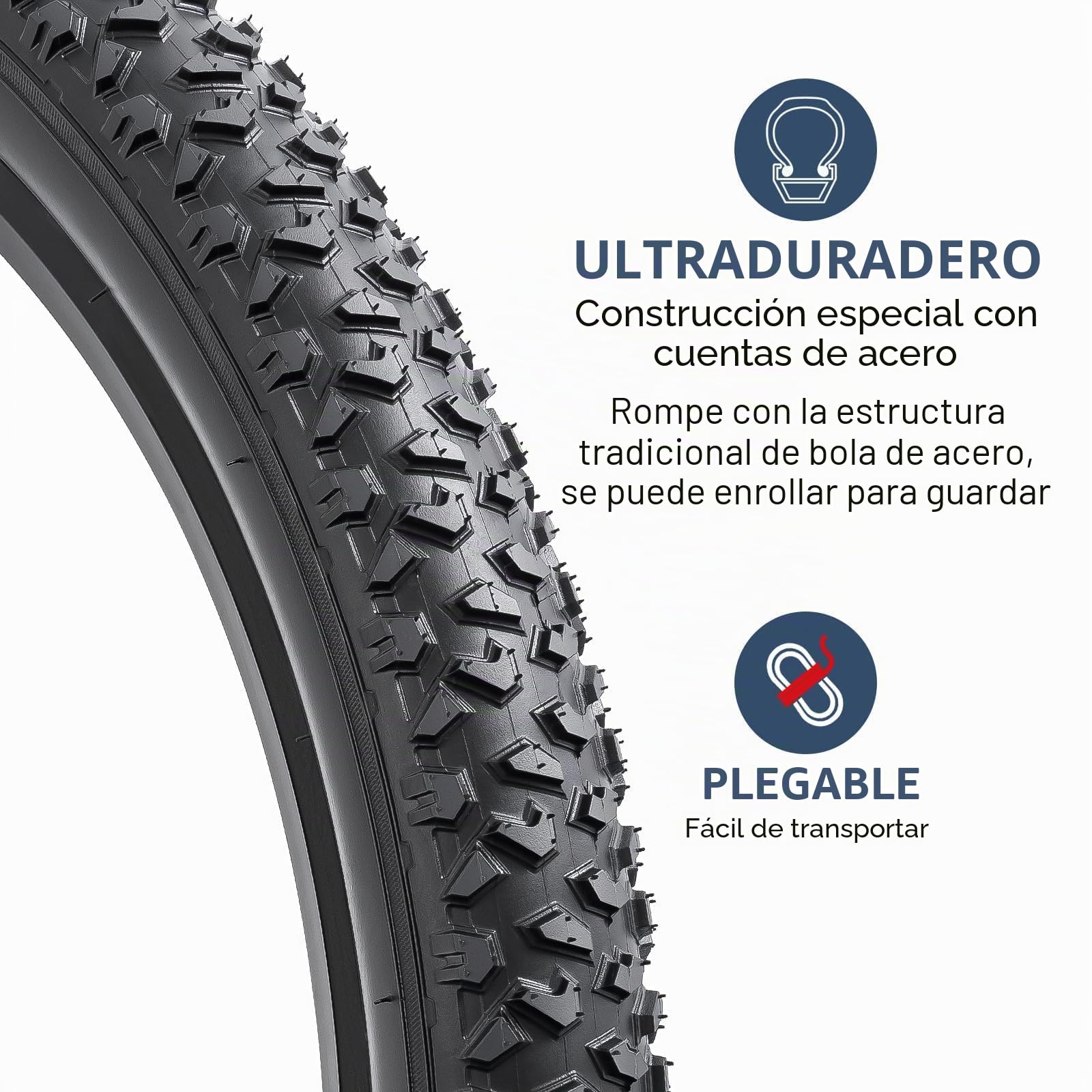 YunSCM 2 neumáticos de bicicleta de 16 pulgadas de 16 x 2.125/57-305 y tubos de bicicleta de 16 pulgadas, válvula Schrader compatible con bicicletas de montaña/todoterreno de 16 x 2.0 16 x 2.10 16 x