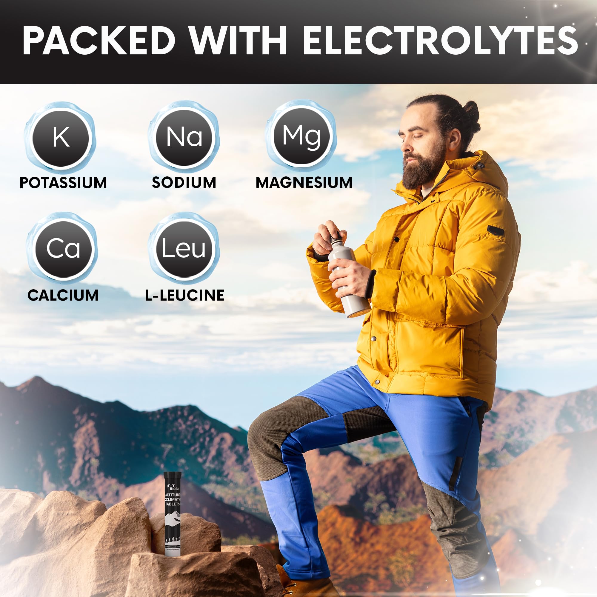 Altitude Sickness Acclimation Tablets (20 Tablets) | Supports Rapid Altitude Acclimation & Recovery | Altitude Sickness Prevention & Hydration Aid | Altitude Sickness Medicine for High Altitude — Amazon image 6