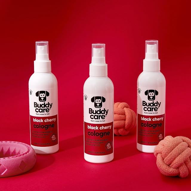 Foto 4 de 6 de Buddycare Colonia para Perros - Cereza Negra - Aroma Afrutado y Audaz - Refresca Entre Lavados 200 ml