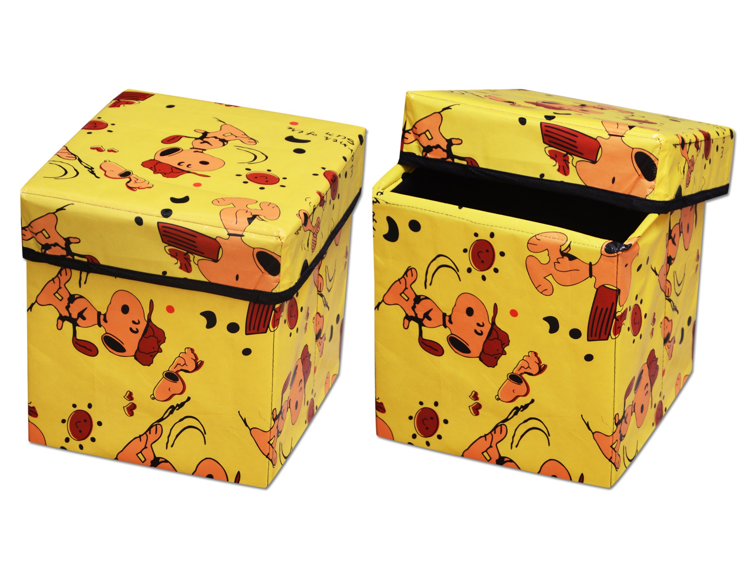 Cool Dealzz PVC Waterproof Foldable Storage Box Cum Stool for Living Room/Office/Kitchen-image-47