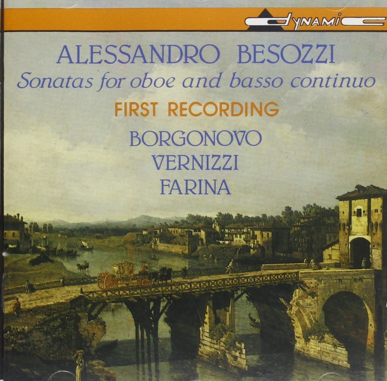 Besozzi: Oboe Sonatas / Pietro Borgonovo etc. / Dynamic CD CDS 83