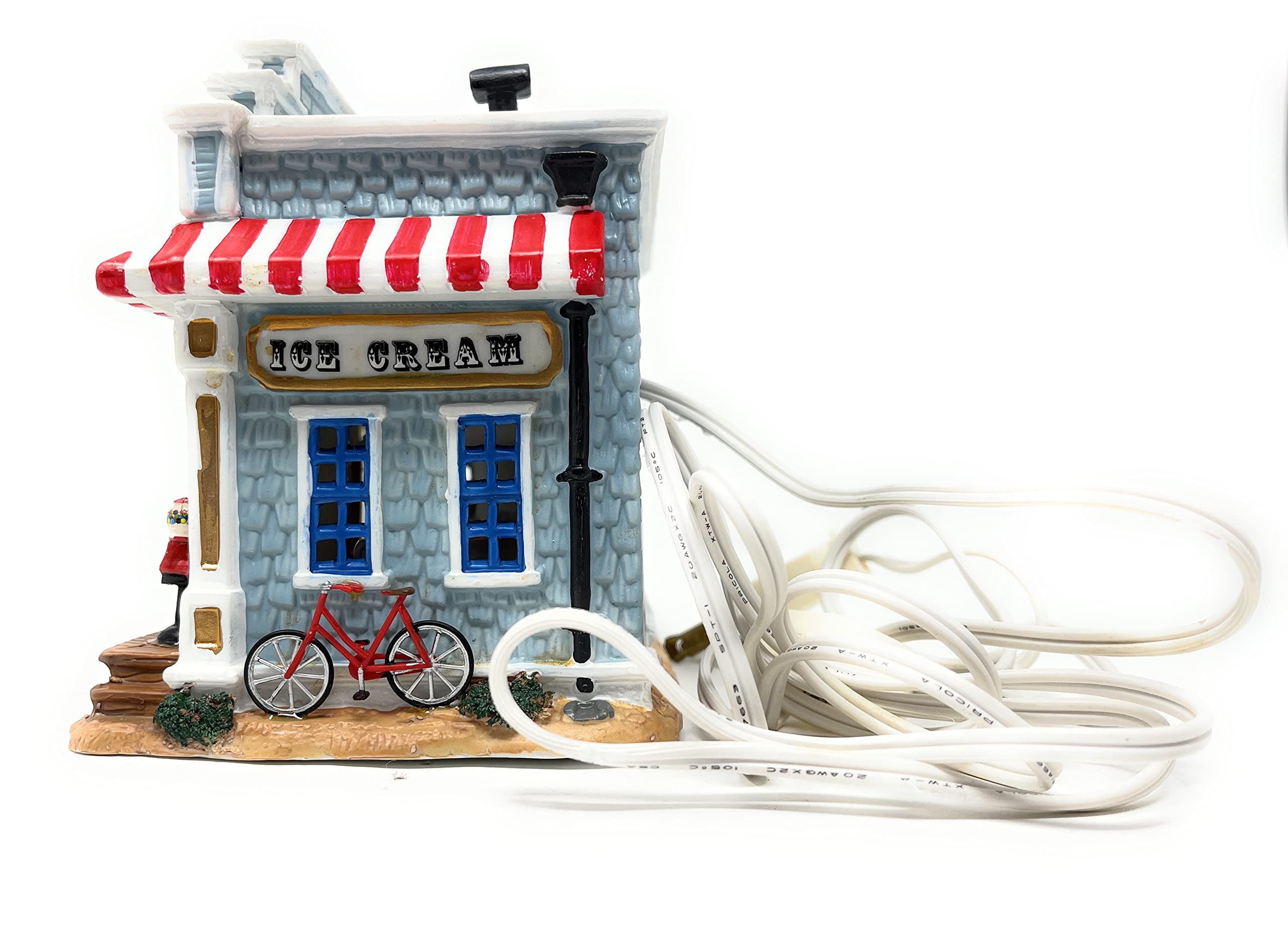 Amazon.com: Lemax 55234 Suzy's Ice Cream Shop Village Building